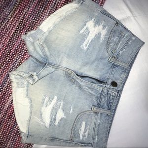 American Eagle High Waisted Festival Short size 00